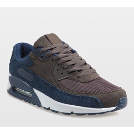 Încălțăminte sport bărbați bleumarin 8104 maro albastru marin 1