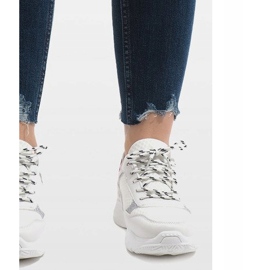 Pantofi sport albi YM-31 2