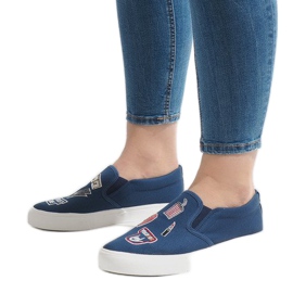Adidași alunecați bleumarin NB102P albastru marin 1