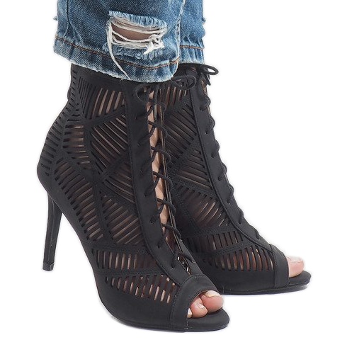 Ghete negre 1610-225 negru 2