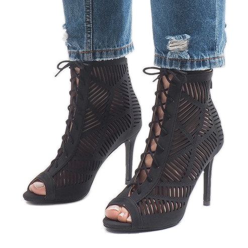 Ghete negre 1610-225 negru 1