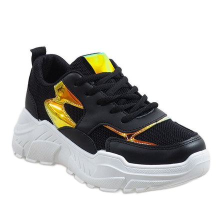 Pantofi sport negri la modă 2018-3 negru 1