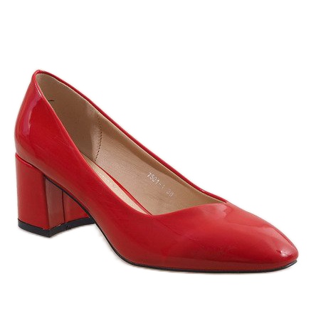 Pompe lăcuite roșii pe stâlpul 7501-1 roșu 1