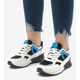 Adidași negri pantofi sport la modă 2018-12 alb negru 1