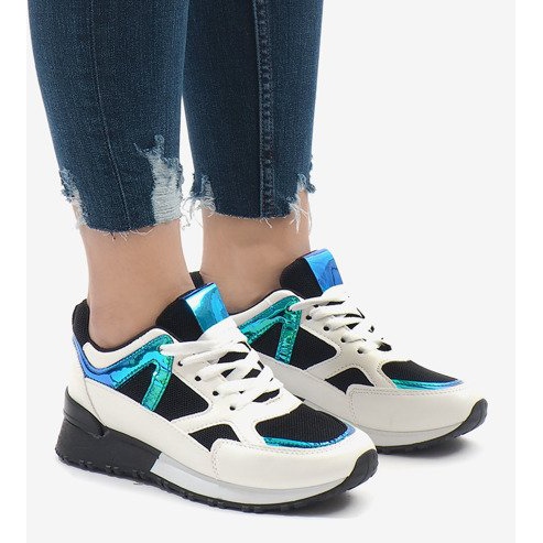 Adidași negri pantofi sport la modă 2018-12 alb negru 2