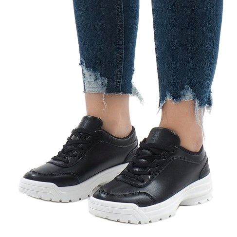 Pantofi sport negri 6255 negru 1