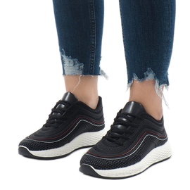 Pantofi sport negri G-205 negru 1