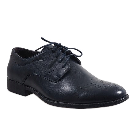 Pantofi eleganți bleumarin D181502B albastru marin 1