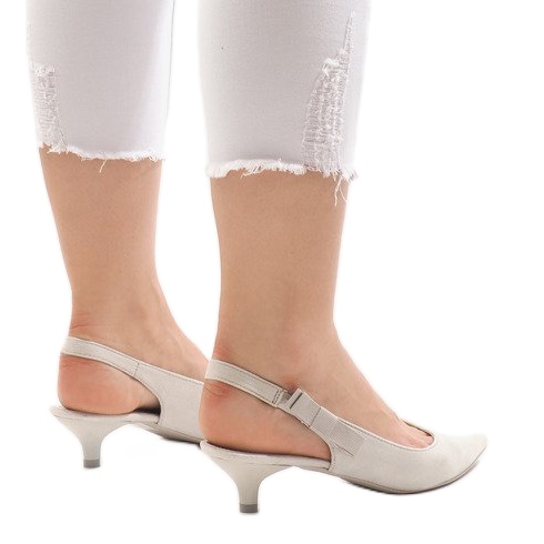 Pompele gri pe un toc B-43 multicolor 1