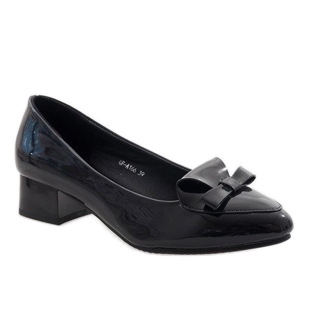 Tocuri înalte negre GF-A166 negru 1