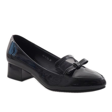 Tocuri înalte negre GF-A176 negru 1