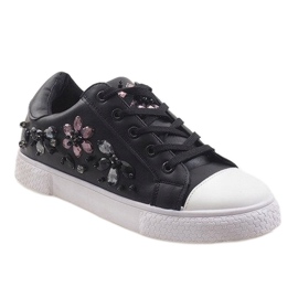 Adidași negri K1709 negru 2 Adidași negri K1709 negru 2