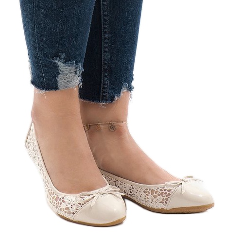 Balerini ajurati bej 98-5y 1 Balerini ajurati bej 98-5y 1