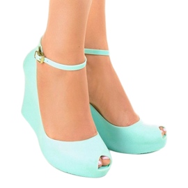 Melissa din cauciuc albastru deschis KM06-4 1