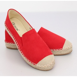 Red Espadrilles pentru femei 180-5 Red II-GAT roșu 3