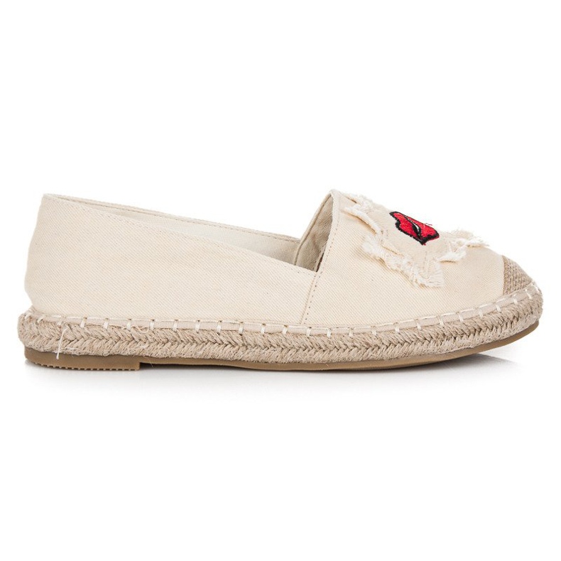 Bestelle Espadrile Bej Cu Petice 2
