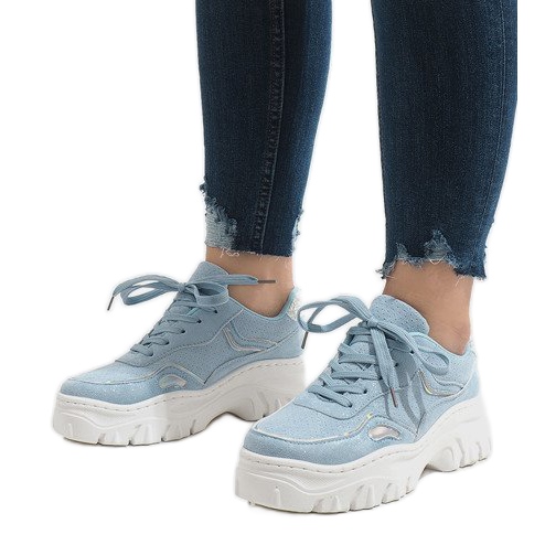 Încălțăminte sport albastră HX999 albastru 1