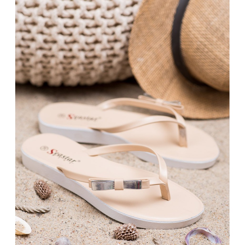 Seastar Flip-flops With A Bow maro 2