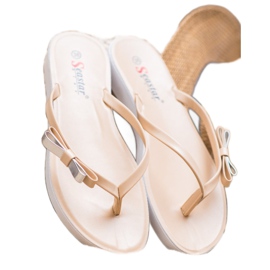 Seastar Flip-flops With A Bow maro 4