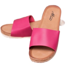 SHELOVET Papuci Pe O Pană De Plută roz 1 SHELOVET Papuci Pe O Pană De Plută roz 1