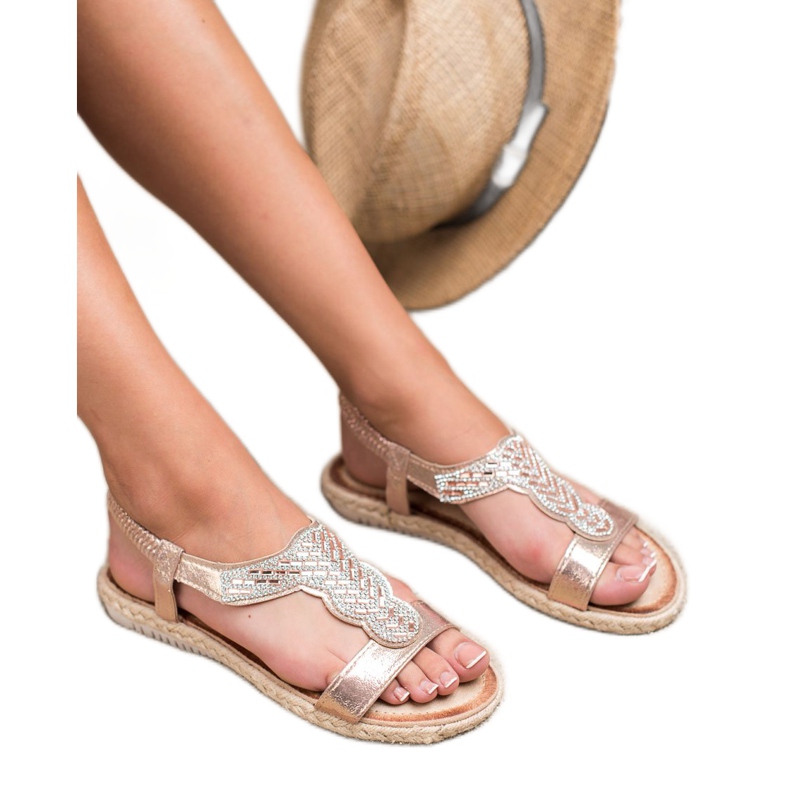 Emaks Espadrile Slip On Sandals roz 2