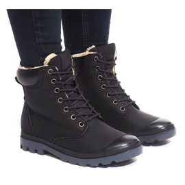 Cizme calde X5903 Negru 3