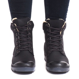 Cizme calde X5903 Negru 2