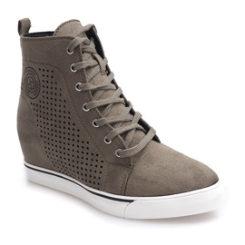 Adidași ajurati XW36236 Olive multicolor verde 1