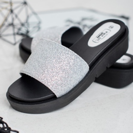 SHELOVET Papuci din cauciuc gri 2