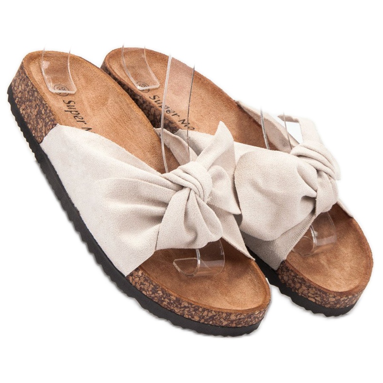 Super Me Papuci bej la modă 2