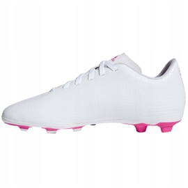 Ghete de fotbal Adidas Nemeziz 18.4 FxG Jr CM8511 multicolor alb 2 Ghete de fotbal Adidas Nemeziz 18.4 FxG Jr CM8511 multicolor alb 2
