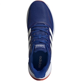 Pantofi de alergare adidas Runfalcon M EF0150 albastru 2