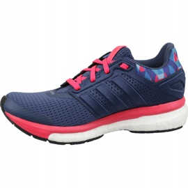 Pantofi Adidas Supernova Glide 8 Gfx W AQ5059 albastru marin 1