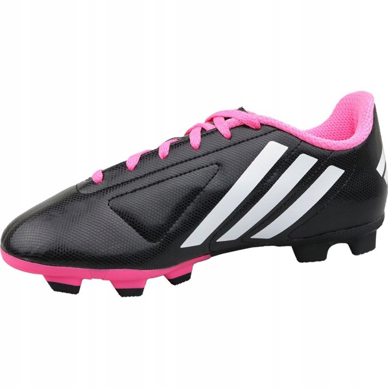 Ghete de fotbal Adidas Conquisto Fg Jr B25594 multicolor negru 1