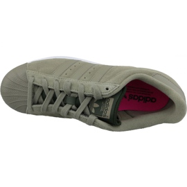 Pantofi Adidas Superstar M CG3779 verde 2