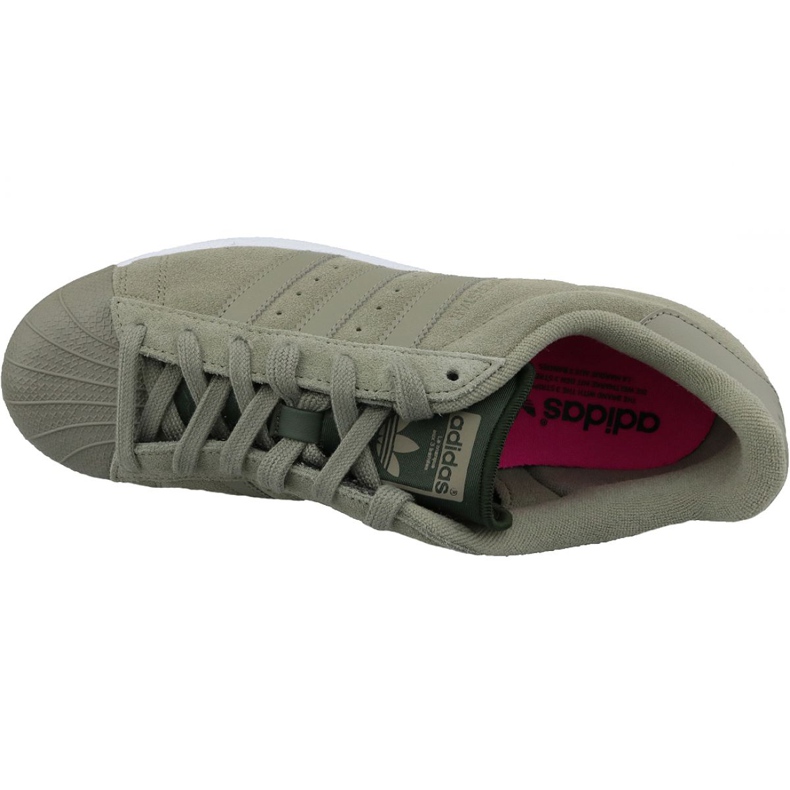 Pantofi Adidas Superstar M CG3779 verde 2