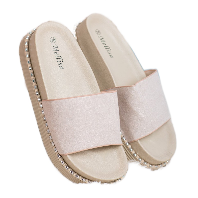 Melisa Sandale cu pană maro 2