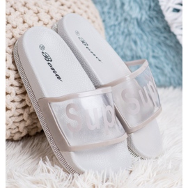 Bona Flip-flops transparente gri 4