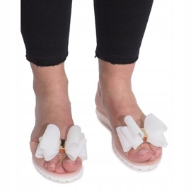 Sandale bej Meliski Flower City 1