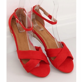 Sandale espadrile roșu 9R121 Roșu 1