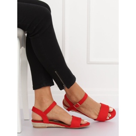 Sandale espadrile roșu 9R73 Roșu 1