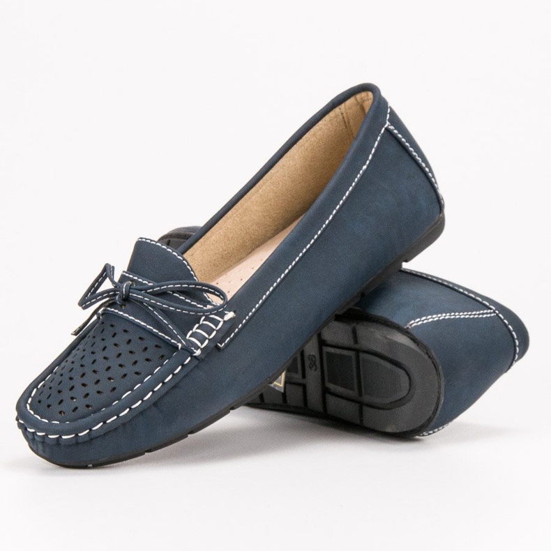 SHELOVET Mocasini casual albastru 1 SHELOVET Mocasini casual albastru 1