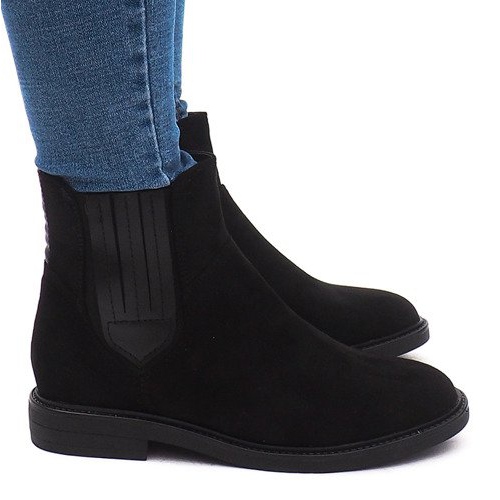 Cizme calde J-8678 Negre negru 1