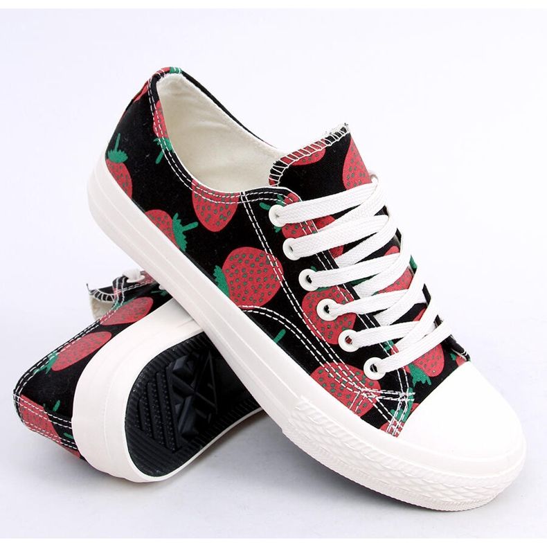 Adidași negri căpșuni XL-21 Negri negru 2