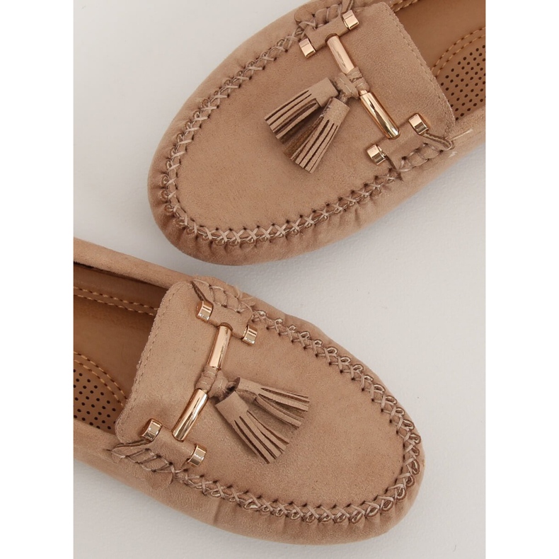 Mocasini dama bej L7183 Kaki 1