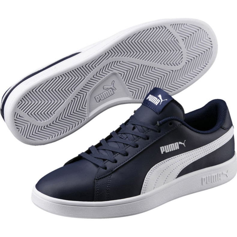 Încălțăminte Puma Smash v2 LM 365215 05 bleumarin albastru marin 2