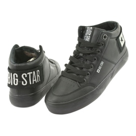 Adidași înalți negri Big Star 274351 negru 4