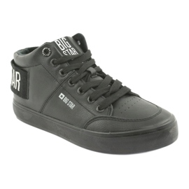 Adidași înalți negri Big Star 274351 negru 1