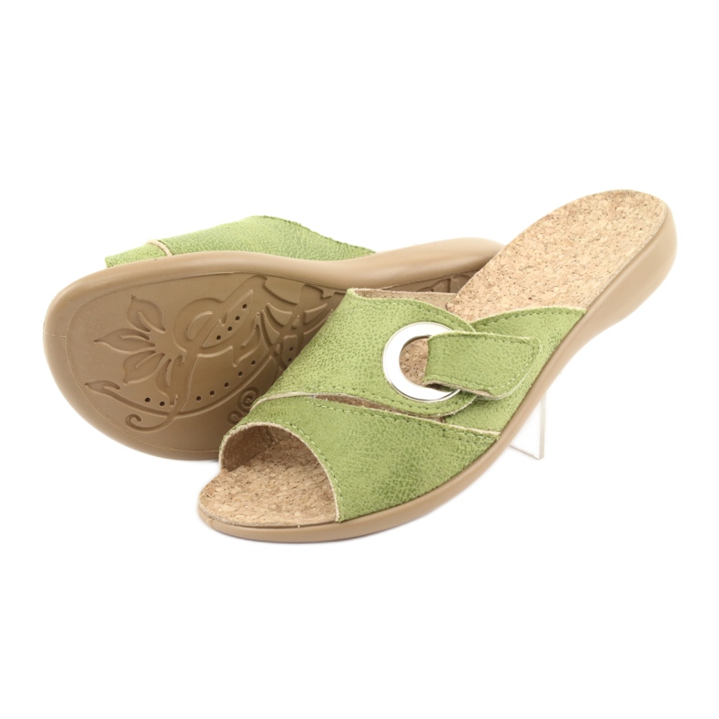 Pantofi de damă Befado pu 265D008 verde 4