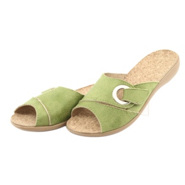 Pantofi de damă Befado pu 265D008 verde 3